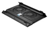 Подставка для ноутбука Deepcool N8 (DP-N24N-N8SR) 17" 380x278x55мм 25дБ 3xUSB 2x 140ммFAN 1244г алюминий серебристый