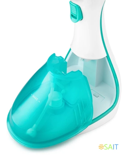 Отпариватель ручной Kitfort КТ-999-3 1600Вт бирюзовый/белый