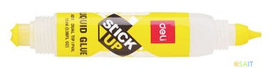 Клей жидкий Deli EA21310 35мл корп.желтый прозрачный с двумя аппликаторами Stick UP