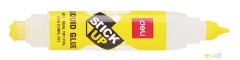 Клей жидкий Deli EA21310 35мл корп.желтый прозрачный с двумя аппликаторами Stick UP