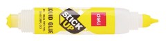 Клей жидкий Deli EA21310 35мл корп.желтый прозрачный с двумя аппликаторами Stick UP