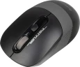 Мышь A4Tech Fstyler FG10S черный/серый оптическая 2000dpi silent беспров. USB для ноутбука 4but (FG10S GREY)