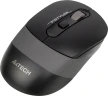 Мышь A4Tech Fstyler FG10S черный/серый оптическая 2000dpi silent беспров. USB для ноутбука 4but (FG10S GREY)
