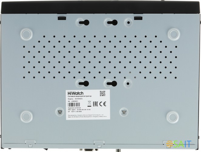 Видеорегистратор HiWatch DS-N304(D)