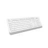 Клавиатура + мышь A4Tech Fstyler FG1010 клав:белый/серый мышь:белый/серый USB беспроводная Multimedia (FG1010 WHITE)