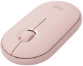 Мышь Logitech Pebble M350 розовый оптическая 1000dpi беспров. BT USB 2but (910-005575)