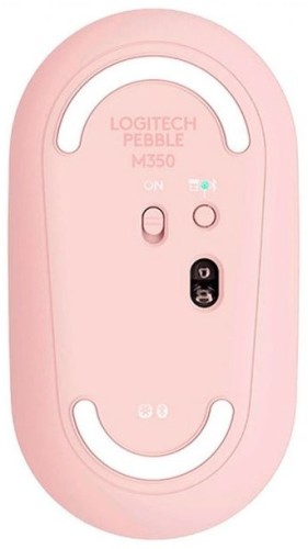 Мышь Logitech Pebble M350 розовый оптическая 1000dpi беспров. BT USB 2but (910-005575)
