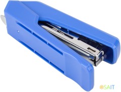 Степлер Deli E0271 Essential N10 (15листов) ассорти 50скоб закрытый коробка