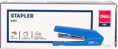 Степлер Deli E0271 Essential N10 (15листов) ассорти 50скоб закрытый коробка