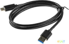 Кабель Buro BHP USB-TPC-1 USB (m)-USB Type-C (m) 1м черный