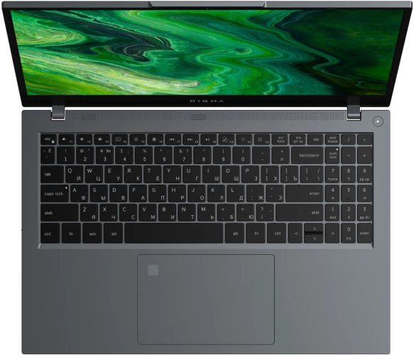 Ноутбук Digma Pro Fortis M Core i3 10110U 16Gb SSD512Gb Intel UHD Graphics 15.6" IPS FHD (1920x1080) Windows 11 Pro grey WiFi BT Cam 4250mAh (DN15P3-ADXW02)
