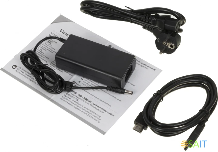 Монитор ViewSonic 27" VA2732-h черный IPS LED 16:9 HDMI матовая 1000:1 250cd 178гр/178гр 1920x1080 75Hz VGA FHD 4.1кг