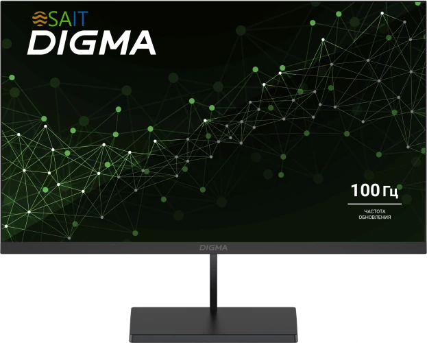 Монитор Digma 21.5" Progress 22A402F черный VA LED 5ms 16:9 HDMI M/M матовая 250cd 16гр/178гр 1920x1080 100Hz G-Sync DP FHD 2.2кг
