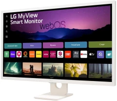 Монитор LG 31.5&quot; MyView 32SR50F-W белый IPS LED 16:9 HDMI M/M матовая 250cd 178гр/178гр 1920x1080 60Hz FHD USB 6.6кг