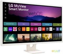 Монитор LG 31.5&quot; MyView 32SR50F-W белый IPS LED 16:9 HDMI M/M матовая 250cd 178гр/178гр 1920x1080 60Hz FHD USB 6.6кг