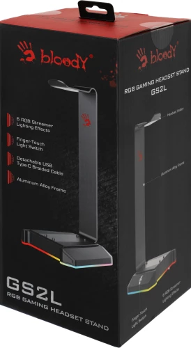 Подставка A4Tech Bloody GS2L черный