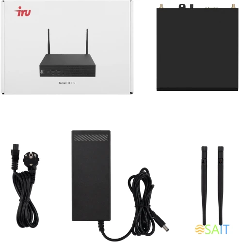 Неттоп IRU 310H6ITF i5 12400 (2.5) 16Gb SSD512Gb UHDG 730 Windows 11 Professional GbitEth BT черный (2031374)