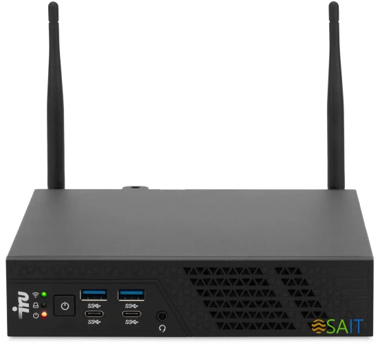 Неттоп IRU 310H6ITF i5 12400 (2.5) 16Gb SSD512Gb UHDG 730 Windows 11 Professional GbitEth BT черный (2031374)