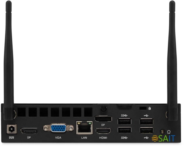 Неттоп IRU 310H6ITF i5 12400 (2.5) 16Gb SSD512Gb UHDG 730 Windows 11 Professional GbitEth BT черный (2031374)