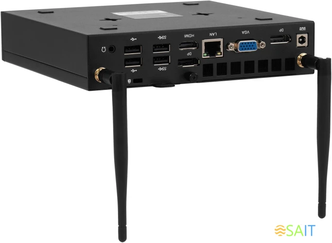 Неттоп IRU 310H6ITF i5 12400 (2.5) 16Gb SSD512Gb UHDG 730 Windows 11 Professional GbitEth BT черный (2031374)