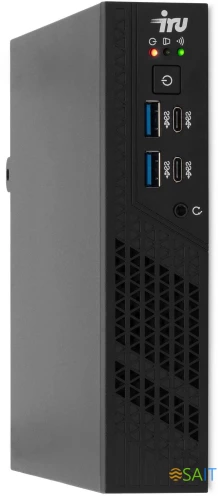 Неттоп IRU 310H6ITF i5 12400 (2.5) 16Gb SSD512Gb UHDG 730 Windows 11 Professional GbitEth BT черный (2031374)