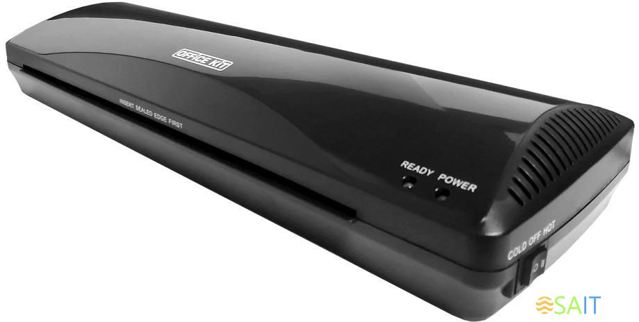 Ламинатор Office Kit L3220 черный A3 (75-150мкм) 25см/мин (2вал.) хол.лам. лам.фото