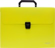 Портфель Silwerhof 322715-02 1 отдел. A4 пластик желтый неон