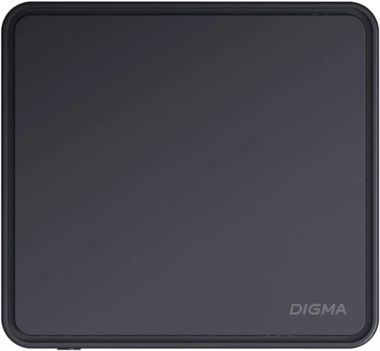 Неттоп Digma Mini Office Cel N4020 (1.1) 4Gb SSD128Gb UHDG 600 CR Windows 11 Professional GbitEth WiFi BT 36W черный (DPCN-4BXW01)