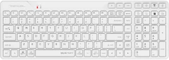Клавиатура A4Tech FBK27C AS белый USB беспроводная BT/Radio slim Multimedia