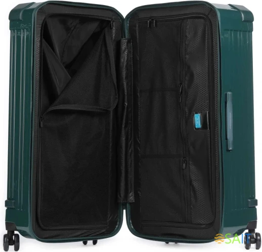 Чемодан Piquadro POP BV5213POP/VE 37x80x42см поликарбонат/алюм. зеленый