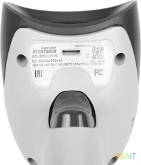 Сканер штрих-кода Mertech CL-2310 BLE Dongle P2D 1D/2D беспроводной белый (4560)
