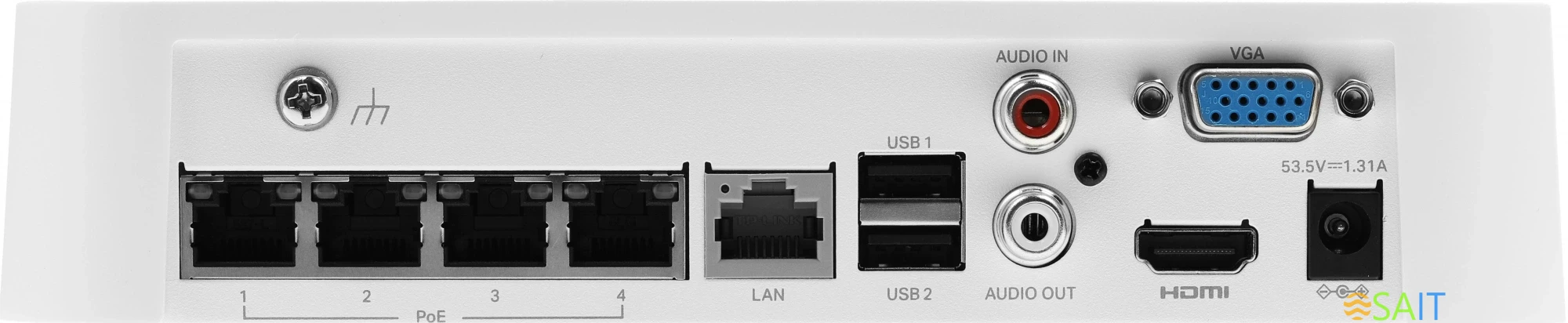 Видеорегистратор TP-Link NVR VIGI NVR1104H-4P