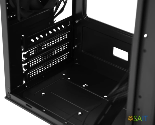 Корпус Formula Air Mesh G1 черный без БП mATX 1x80mm 2xUSB2.0 audio