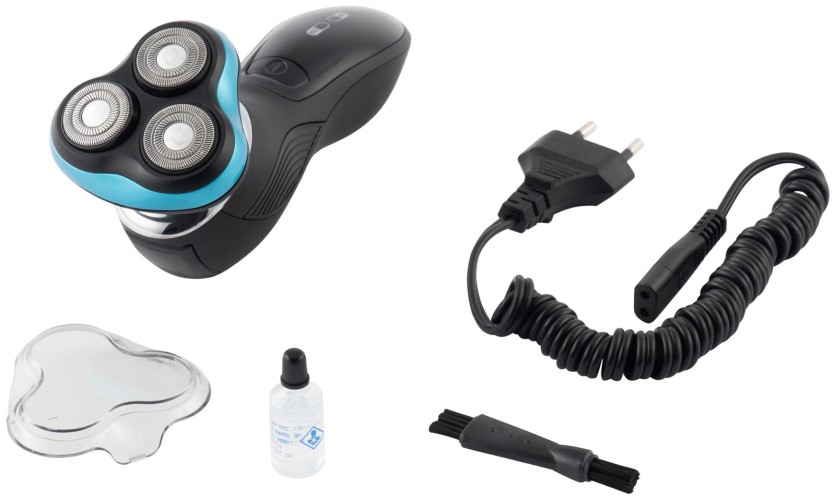 Бритва роторная Hyundai H-SH8085 реж.эл.:3 питан.:аккум. черный