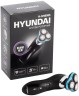 Бритва роторная Hyundai H-SH8085 реж.эл.:3 питан.:аккум. черный