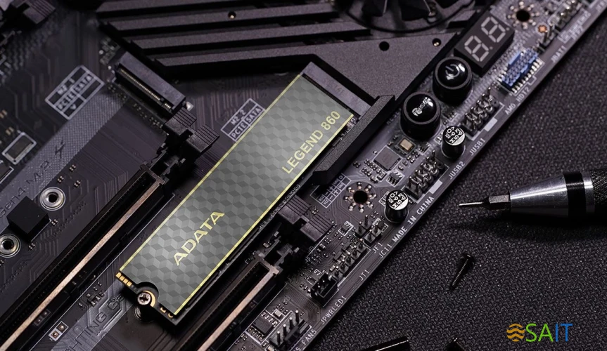 Накопитель SSD A-Data PCIe 4.0 x4 1TB SLEG-860-1000GCS Legend 860 M.2 2280