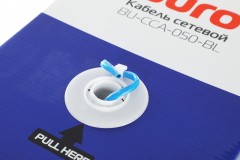 Кабель сетевой Buro BU-CCA-050-BL UTP 4 пары cat.5E solid 0.50мм CCA 305м синий