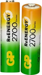 Аккумулятор GP 270AAHCRGY-2CRCB2 AA NiMH 2650mAh (2шт)