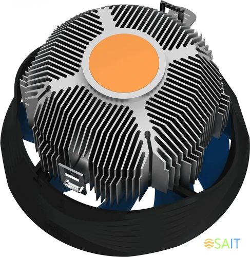 Устройство охлаждения(кулер) Deepcool Archer Bigpro V2 Soc-AM5/AM4/1200/1700/1851 черный/синий 4-pin 24.5-29.7dB Al+Cu 125W 380gr Ret (G-U-ARCHER-ARNNNN-G-3)