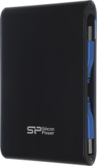 Жесткий диск Silicon Power USB3.0 2TB SP020TBPHDA80S3K A80 Armor 2.5" черный