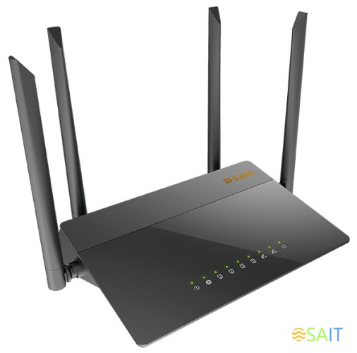 Роутер беспроводной D-Link DIR-841/GFRU/A2A AC1200 1000BASE-X SFP черный