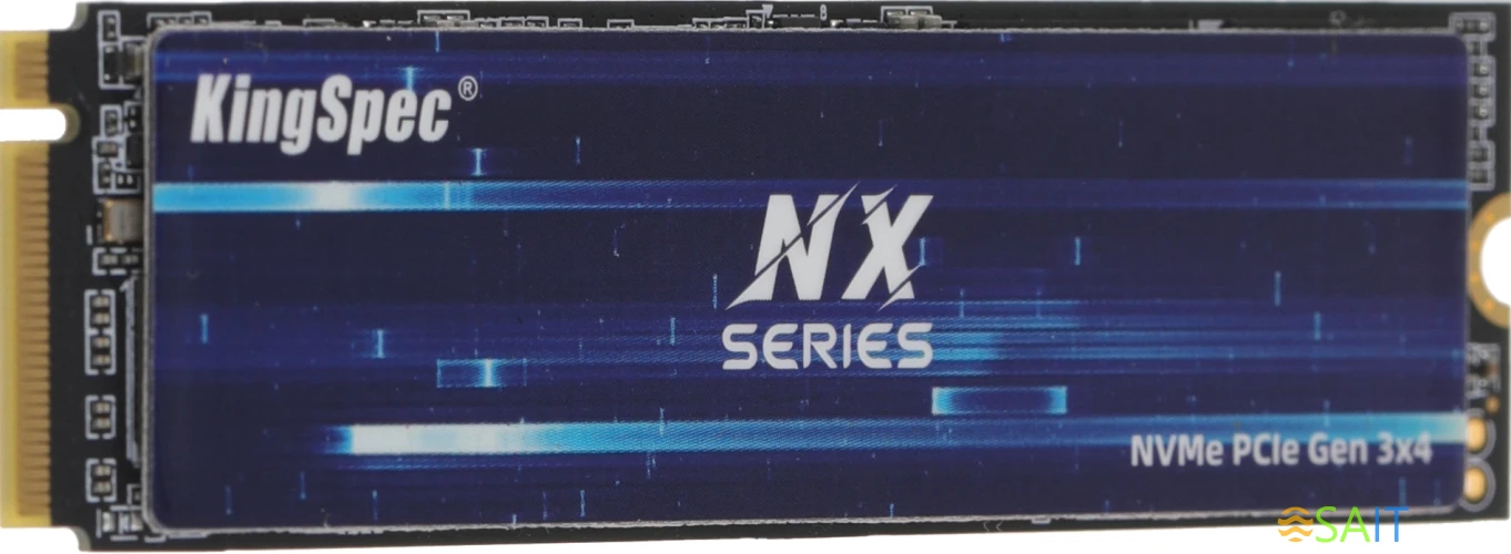 Накопитель SSD Kingspec PCIe 3.0 x4 1TB NX-1TB M.2 2280 0.9 DWPD