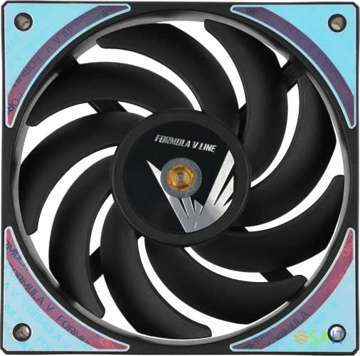 Вентилятор для корпуса Formula Air Bridge Plus ARGB 120х120x25 черный 4-pin 27.2дБ (упак.:3шт) (AIR BRIDGE PLUS BK) Ret