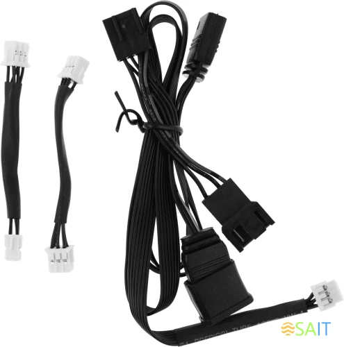 Вентилятор для корпуса Formula Air Bridge Plus ARGB 120х120x25 черный 4-pin 27.2дБ (упак.:3шт) (AIR BRIDGE PLUS BK) Ret