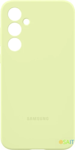 Чехол (клип-кейс) Samsung для Samsung Galaxy A35 Silicone Case A35 лайм (EF-PA356TMEGRU)