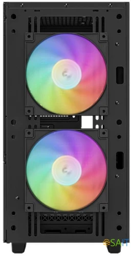 Корпус Deepcool CH360 черный без БП mATX 7x120mm 3x140mm 1xUSB3.0 audio bott PSU