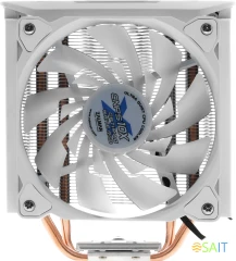 Устройство охлаждения(кулер) Zalman CNPS10X Optima II RGB Soc-AM5/AM4/1200/1700/1851 белый 4-pin 17-27dB Al+Cu 180W 740gr Ret (CNPS10X OPTIMA II WHITE RGB)
