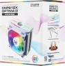 Устройство охлаждения(кулер) Zalman CNPS10X Optima II RGB Soc-AM5/AM4/1200/1700/1851 белый 4-pin 17-27dB Al+Cu 180W 740gr Ret (CNPS10X OPTIMA II WHITE RGB)