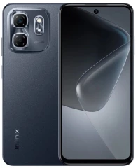Смартфон Infinix X6531B Hot 50i 128Gb 4Gb черный моноблок 3G 4G 2Sim 6.78" 720x1600 Android 14 48Mpix 802.11 a/b/g/n/ac NFC GPS GSM900/1800 GSM1900 Protect FM A-GPS microSD max2048Gb