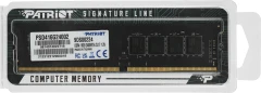 Память DDR4 16GB 2400MHz Patriot PSD416G24002 Signature RTL PC4-19200 CL17 DIMM 288-pin 1.2В dual rank Ret